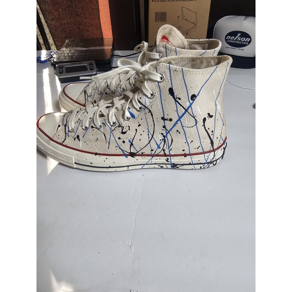 Converse Chuck 70 Hi 'Archive Paint Splatter' Mens 12/w 14 - Picture 3 of 6